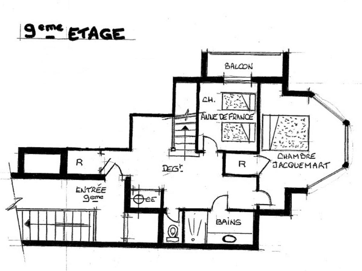 Appartement Panoramique Au Centre De Moulins Avec Terrasse, 2 Chambres, Et Equipements Modernes - Fr-1-489-412 Dış mekan fotoğraf